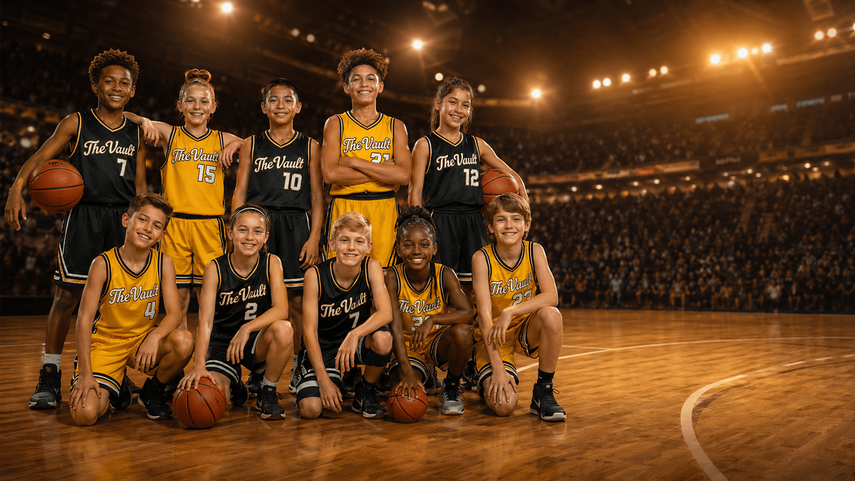 The Vault kids team